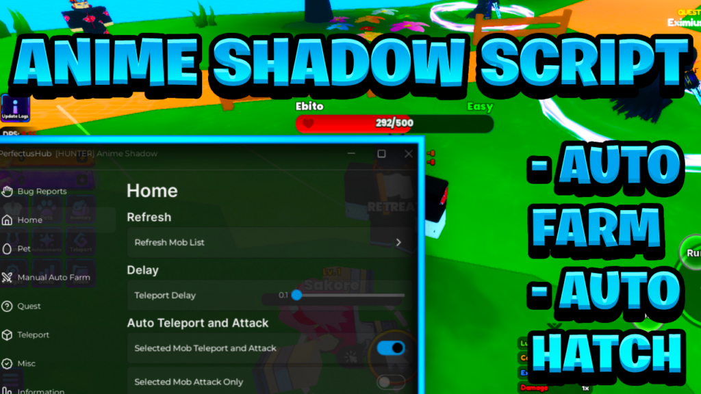 [NEW BEST] Anime Shadow Script Pastebin – (ROBLOX) *Auto Farm & Auto Hatch*