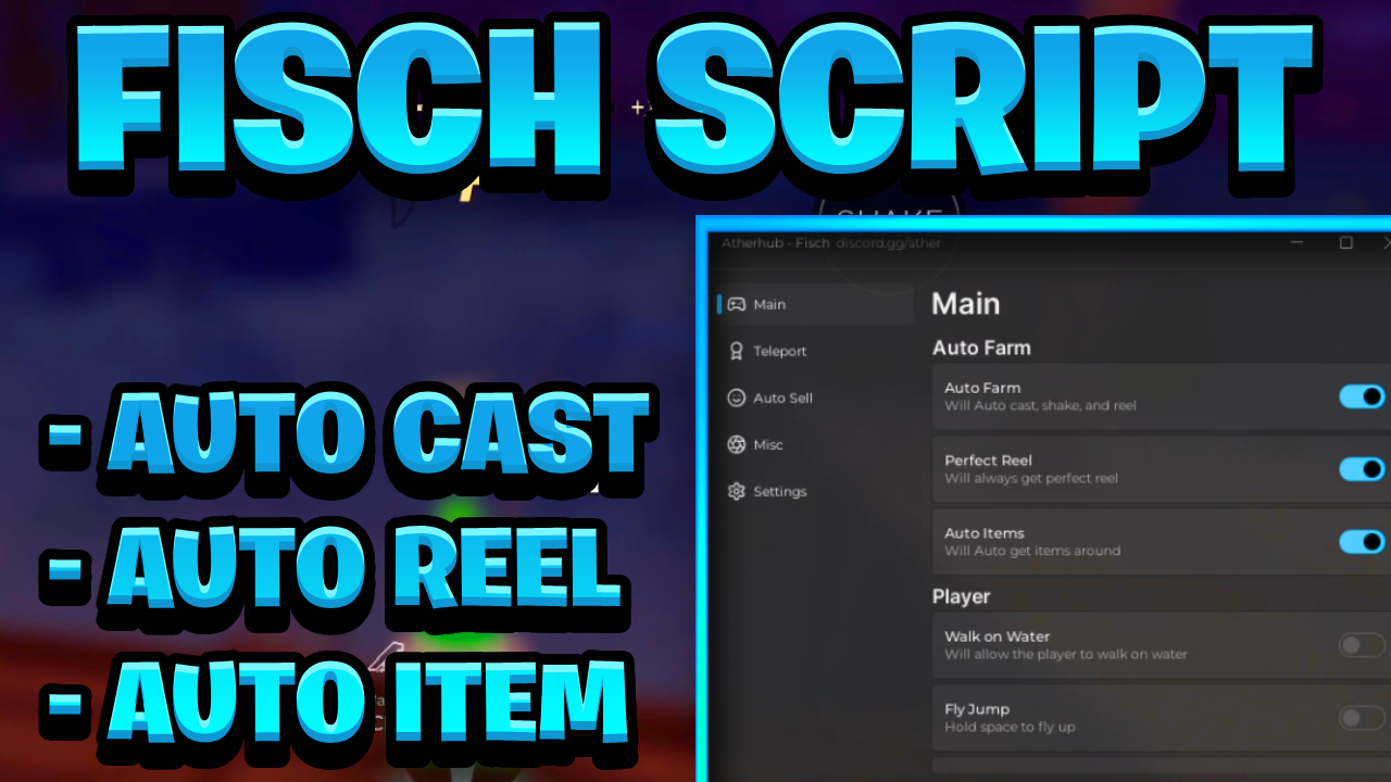 [BEST OP] Fisch Script Pastebin – (ROBLOX) *Auto Farm & More* [Works On Mobile & PC]