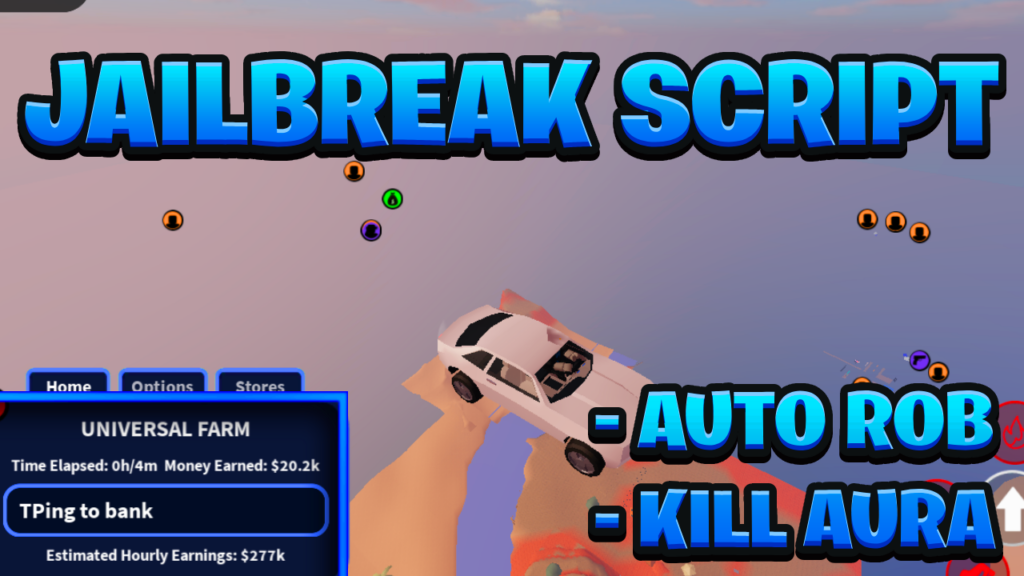 [OP BEST] Jailbreak Keyless Script Pastebin – (ROBLOX) *Auto Rob & Kill Aura*