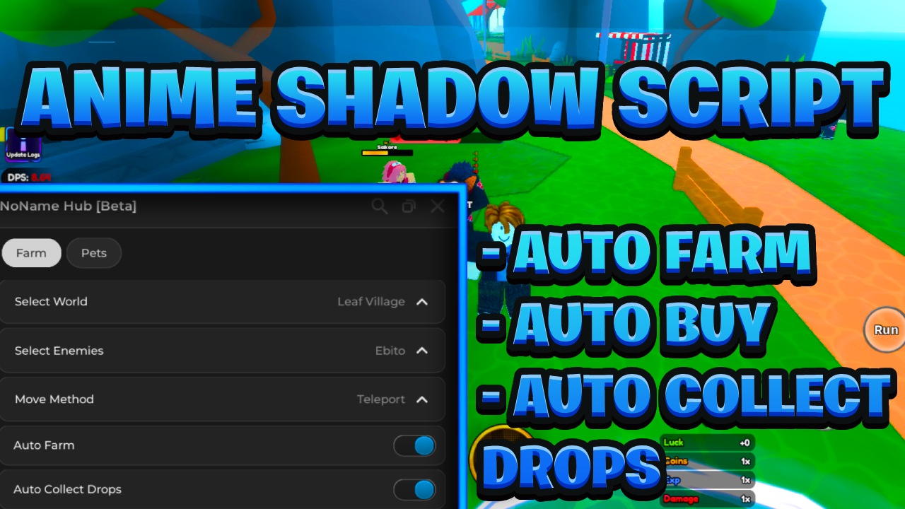 [NEW OP] Anime Shadow Script Pastebin – (ROBLOX) *Auto Farm* [Works On Mobile & PC]