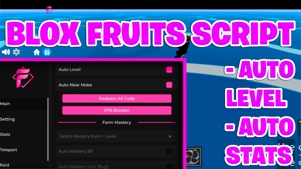 [OP NEW] Blox Fruits Keyless Script Pastebin – (ROBLOX) *Auto Level & Auto Stats*