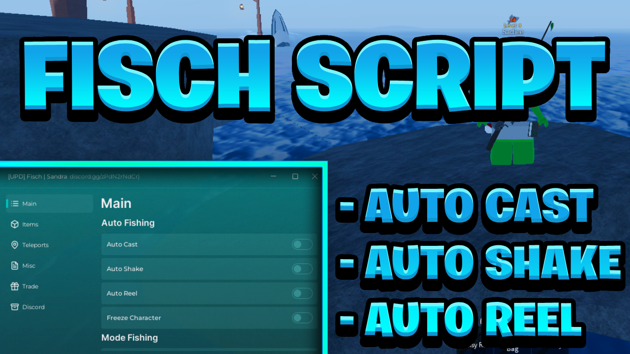 [NEW OP] Fisch Script Pastebin – (ROBLOX) *Auto Reel, Auto Cast & More* Exploit