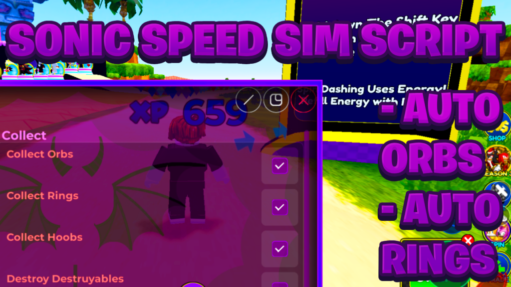 [BEST OP] Sonic Speed Simulator Script Pastebin – (ROBLOX) *Auto Farm* Exploit