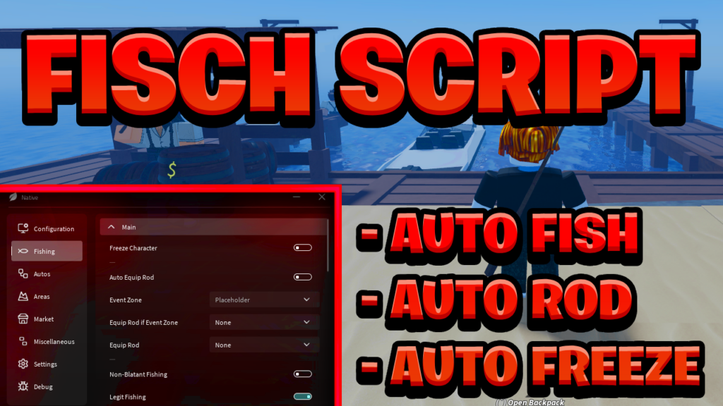 [BEST NEW] Fisch Script Pastebin – (ROBLOX) *Auto Fish & Auto Equip Rod* Exploit