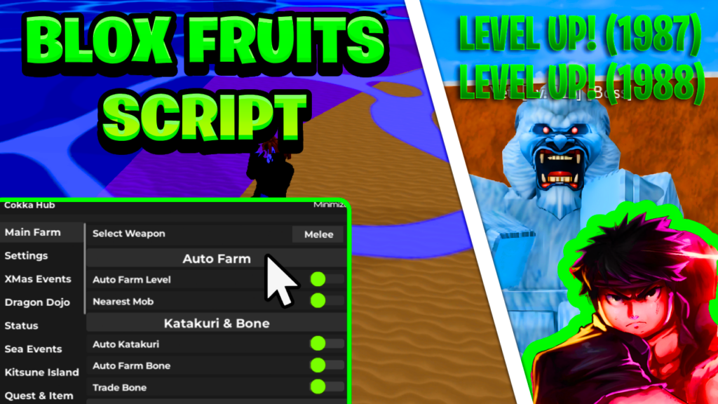 [NEW BEST] Blox Fruits Keyless Script Pastebin – (ROBLOX) *YETI Auto Farm & More*