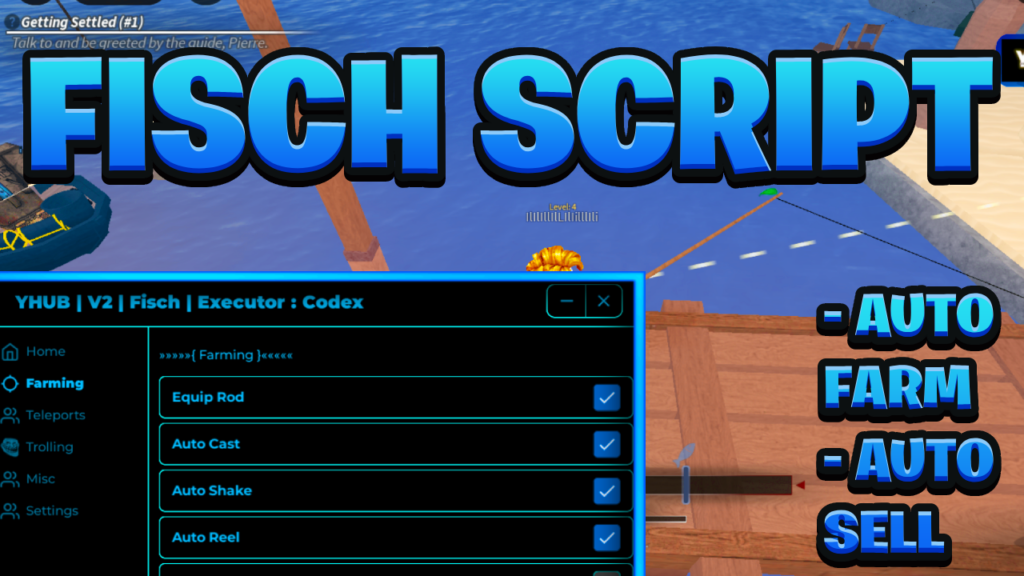 [WORKING] Fisch Keyless Script Pastebin – (ROBLOX) *Auto Farm & Auto Sell* Exploit