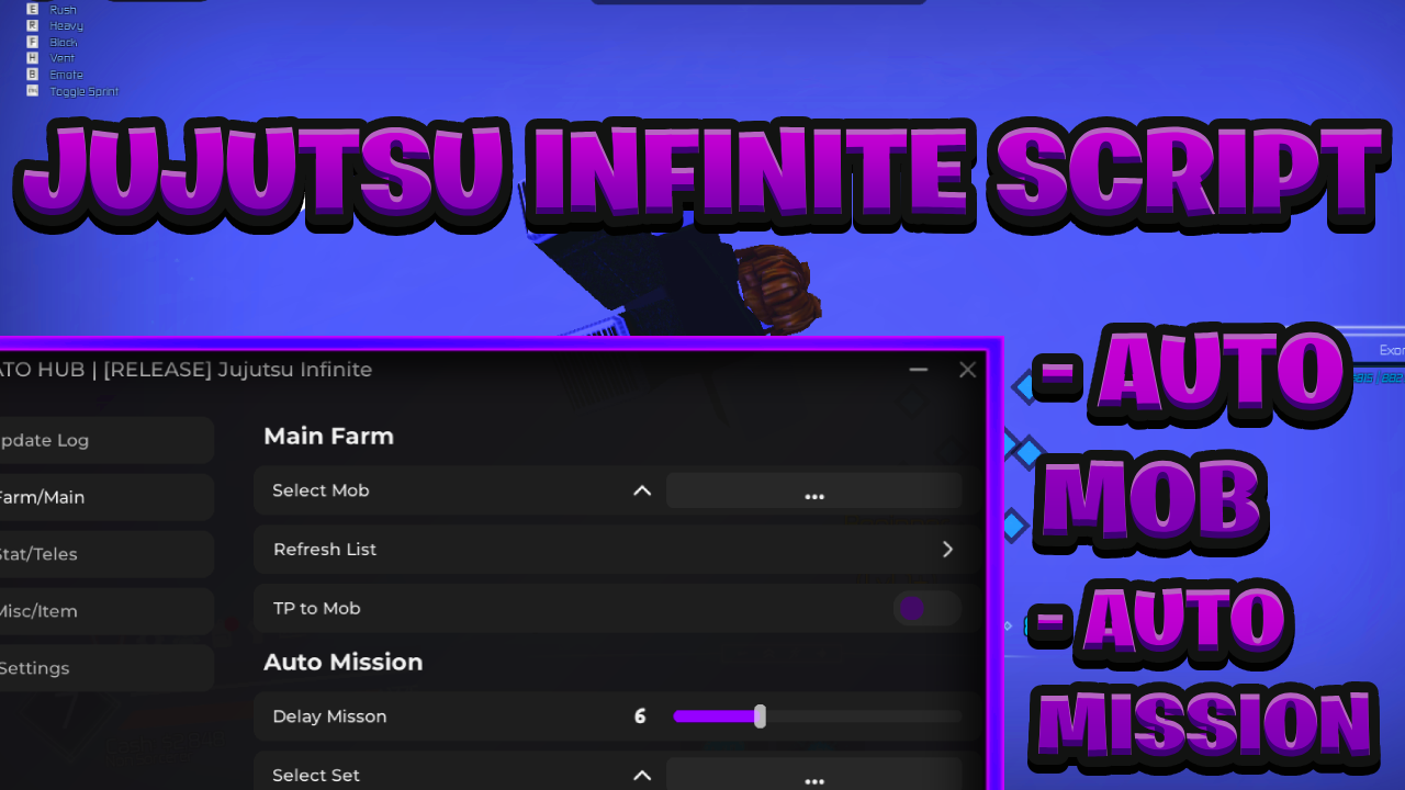 [NEW BEST] Jujutsu Infinite Script Pastebin – (ROBLOX) *Auto Mission & Auto Farm*