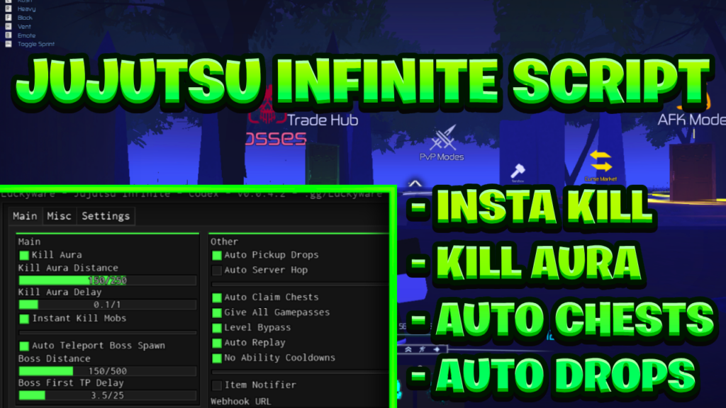 [NEW BEST] Jujutsu Infinite Keyless Script Pastebin – (ROBLOX) *Kill Aura* Exploit