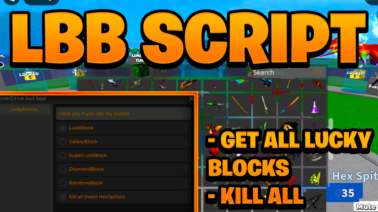 [NEW OP] Lucky Blocks Battleground Script Pastebin – (ROBLOX) *Kill All & Get All Blocks*