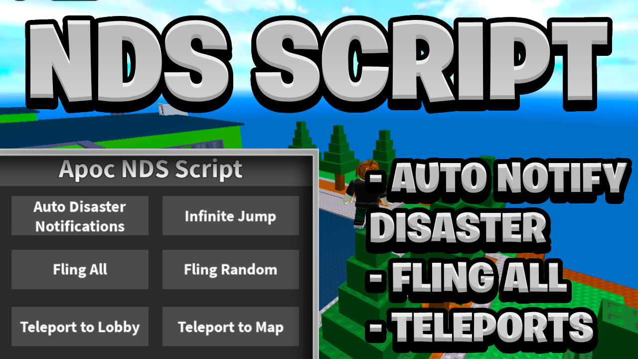 [NEW BEST] Natural Disaster Survival Script Pastebin – (ROBLOX) *Fling All* Exploit