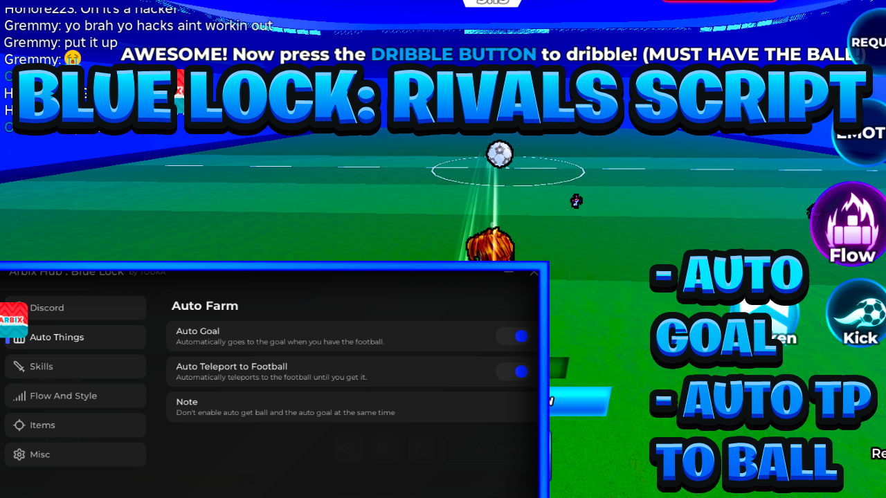 [NEW OP] Blue Lock: Rivals Script Pastebin – (ROBLOX) *Auto Goal, Speed & Teleport*