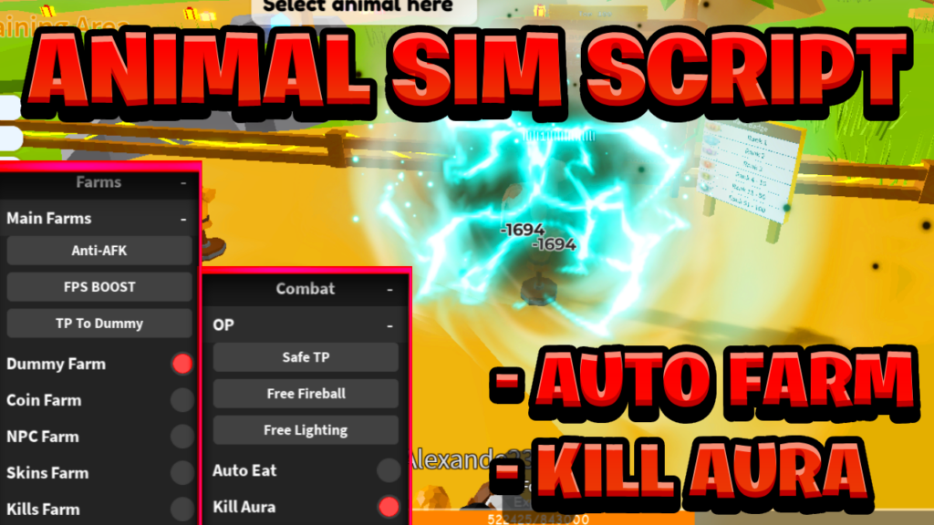 [NEW BEST] Animal Simulator Script Pastebin – (ROBLOX) *Auto Farm Level* Exploit