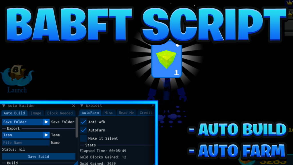 [NEW BEST] Build A Boat For Treasure Script Pastebin – (ROBLOX) *Auto Farm & Auto Build*