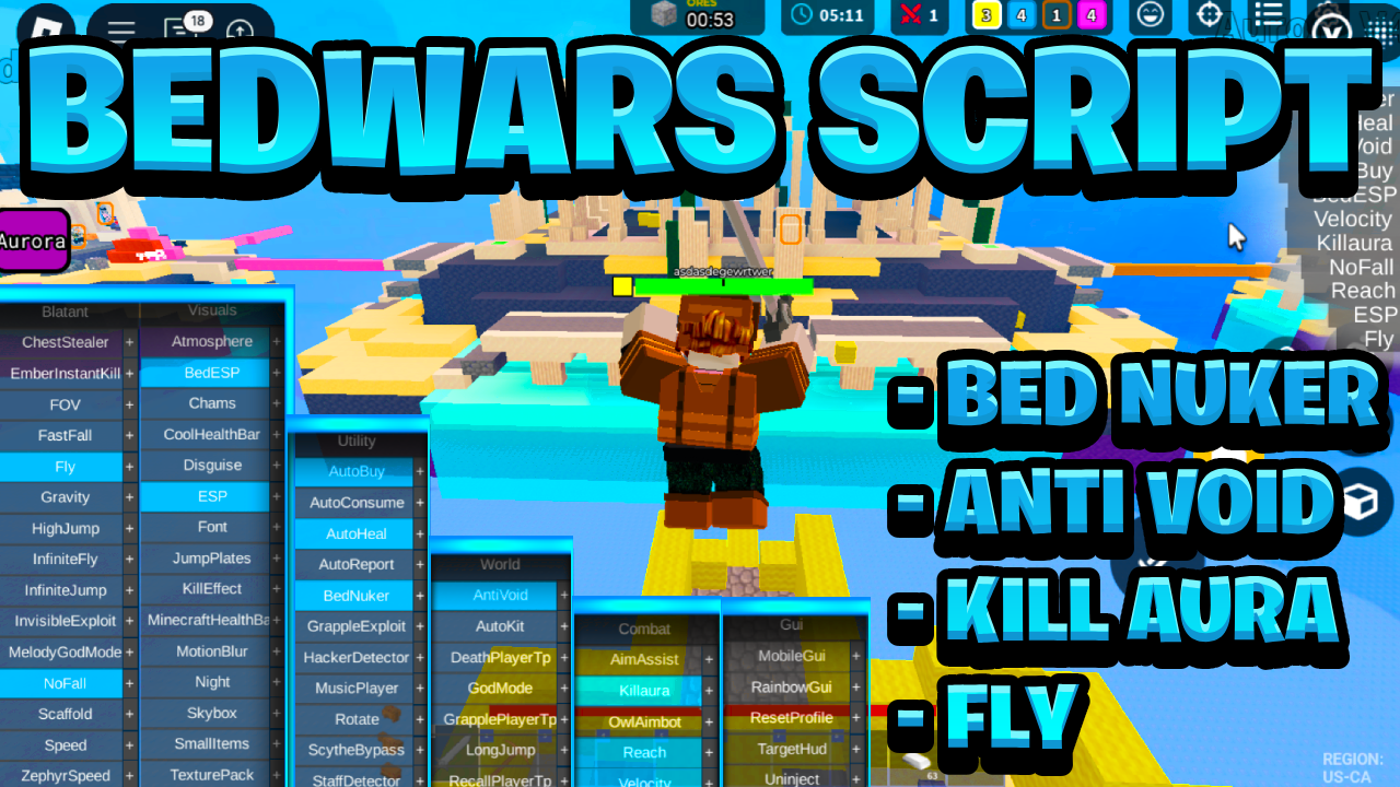 [NEW BEST] Bedwars Script Pastebin – (ROBLOX) *Kill Aura, Bed Nuker & More* Exploit