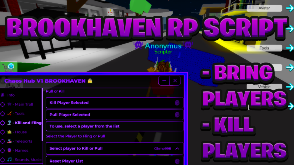 [NEW OP] Brookhaven RP Script Pastebin – (ROBLOX) *Kill Players & Bring Players*