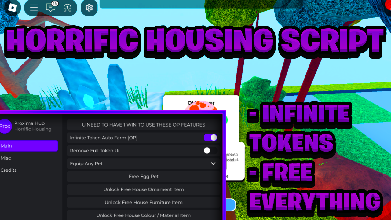 [OP BEST] Horrific Housing Script Pastebin – (ROBLOX) *Infinite Tokens* Exploit