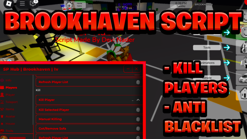 [NEW OP] Brookhaven RP Keyless Script Pastebin – (ROBLOX) *Kill Players* Exploit