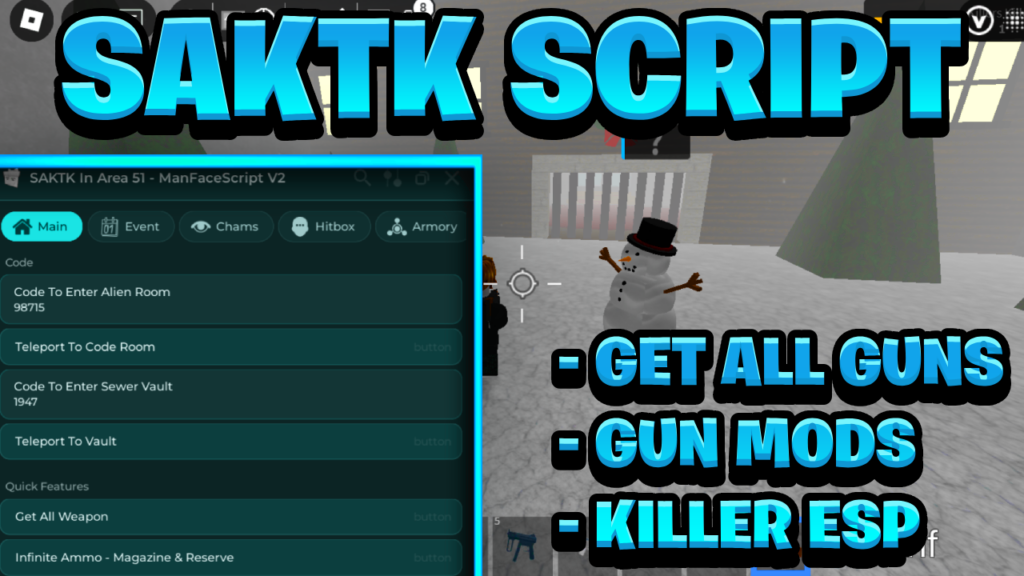 [NEW OP] Survive And Kill The Killers in Area 51 Script Pastebin – (ROBLOX) *Gun Mods*