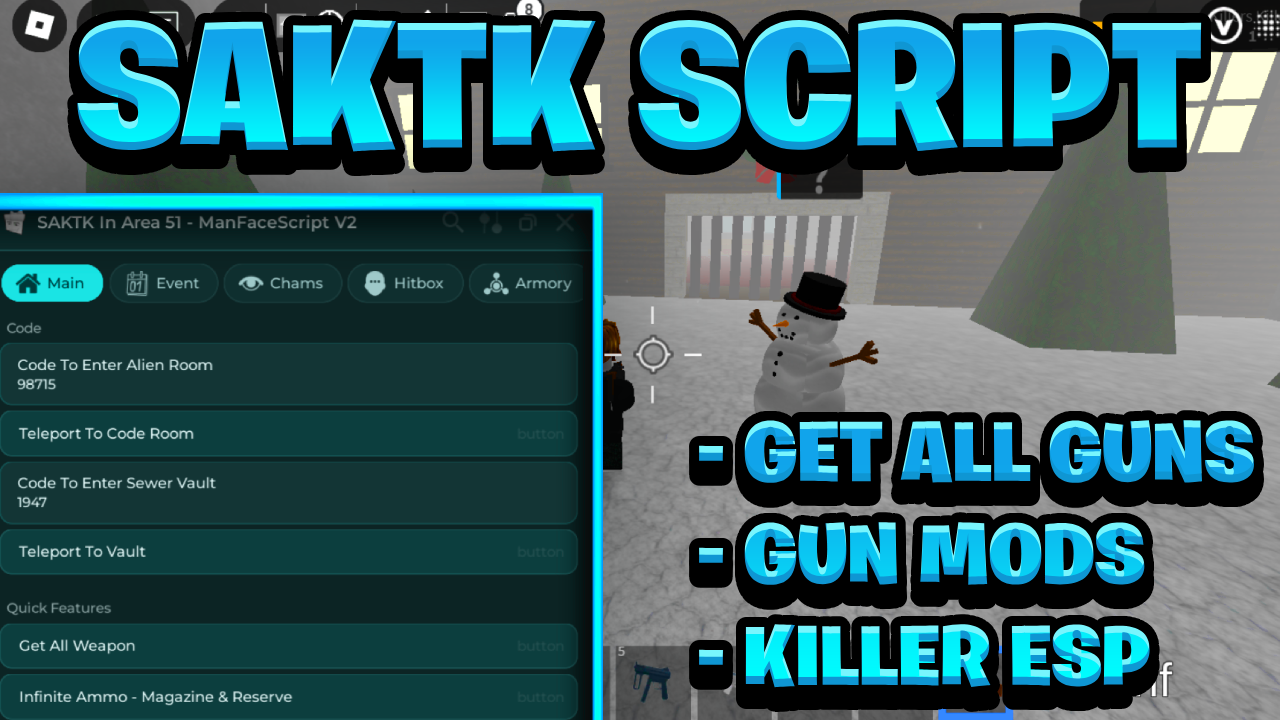 [NEW OP] Survive And Kill The Killers in Area 51 Script Pastebin – (ROBLOX) *Gun Mods*