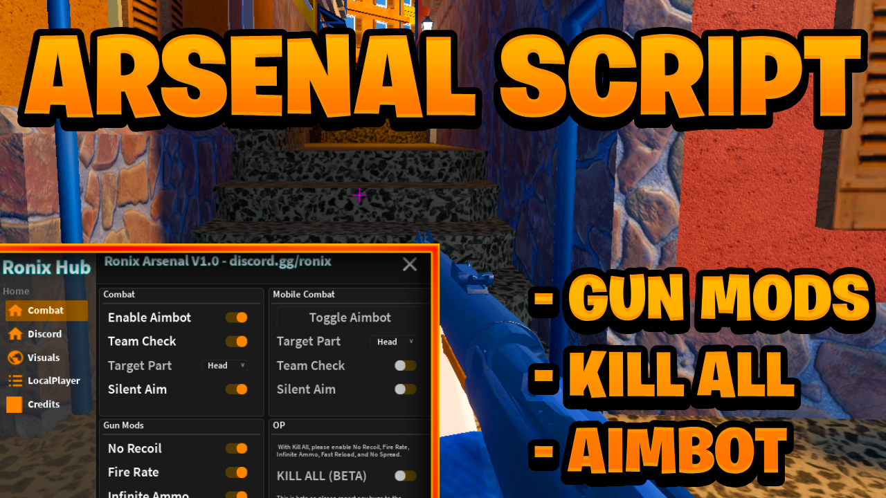 [NEW BEST] Arsenal Keyless Script Pastebin – (ROBLOX) *Kill All, Gun Mods & Aimbot*