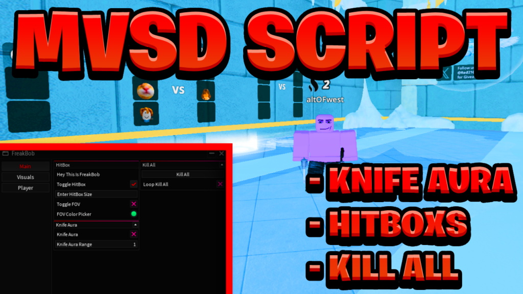 [BEST OP] Murderers VS Sheriffs Duels Script Pastebin – (ROBLOX) *Kill Aura & Hitbox*