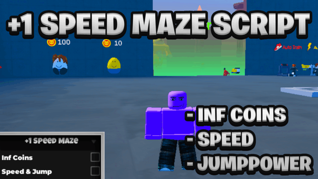 [BEST OP] +1 Speed Maze Script Pastebin – (ROBLOX) *Infinite Coins* Exploit