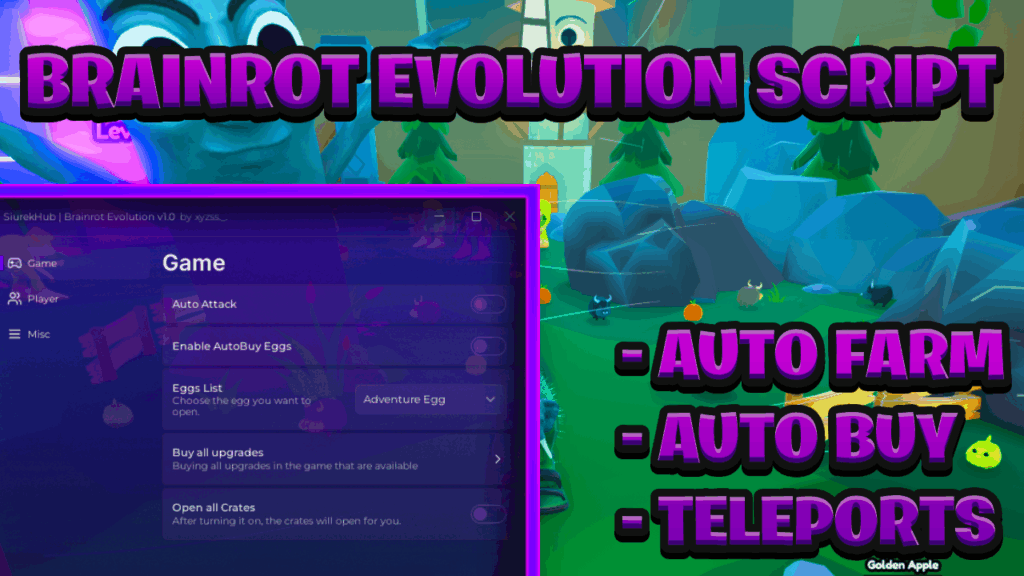 [NEW OP] Brainrot Evolution Script Pastebin – (ROBLOX) *Auto Farm & Auto Buy*