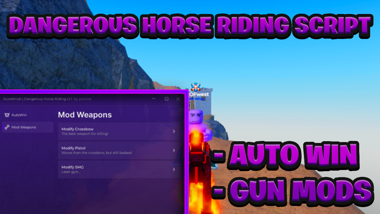[OP NEW] Dangerous Horse Riding Script Pastebin – (ROBLOX) *Auto Win & Gun Mods*
