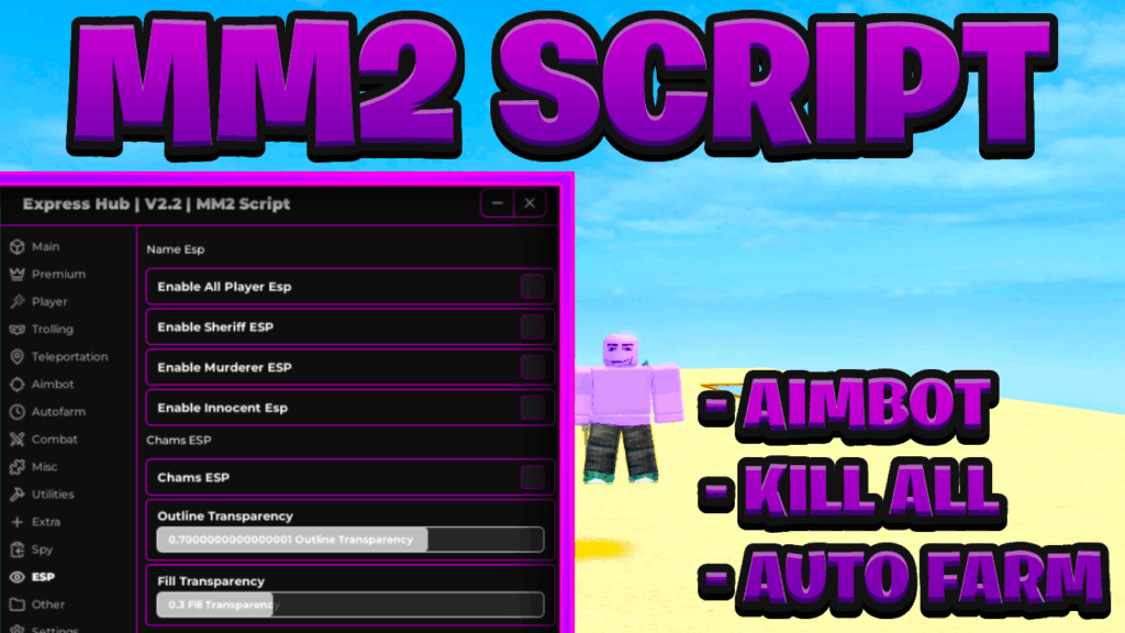 [OP BEST] Murder Mystery 2 Script Pastebin – (ROBLOX) *Aimbot & Auto Farm* Exploit