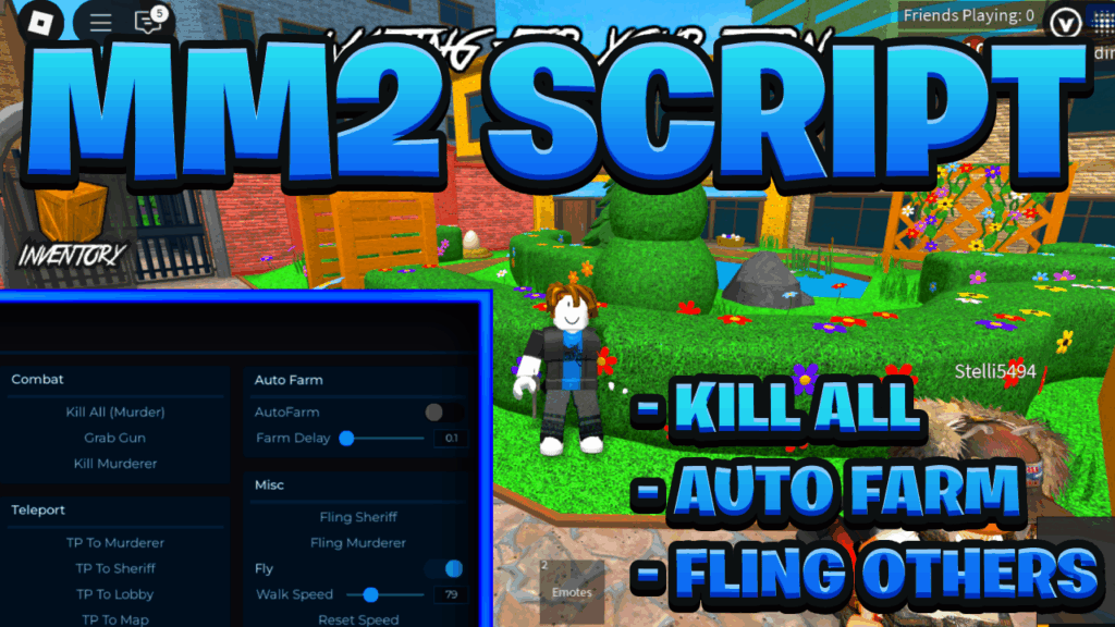 [NEW OP] Murder Mystery 2 Keyless Script Pastebin – (ROBLOX) *Kill All & Auto Farm*