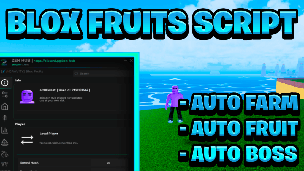[NEW OP] Blox Fruits Script Pastebin – (ROBLOX) *Auto Farm & Auto Boss* Exploit