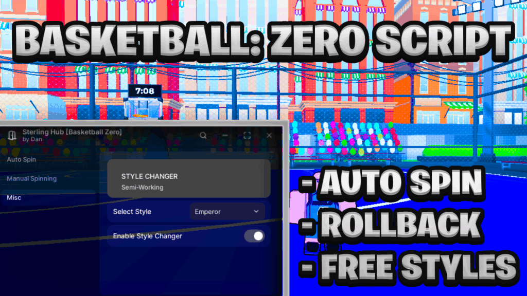 [NEW OP] Basketball: Zero Script Pastebin – (ROBLOX) *Auto Spin & More* Exploit
