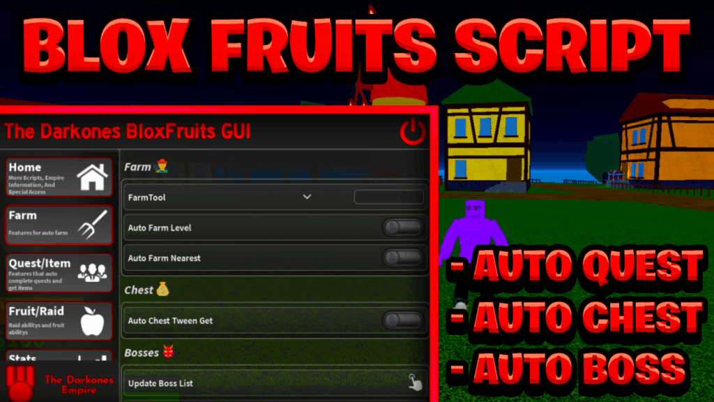 [BEST NEW] Blox Fruits Keyless Script Pastebin – (ROBLOX) *Auto Farm & Auto Boss*
