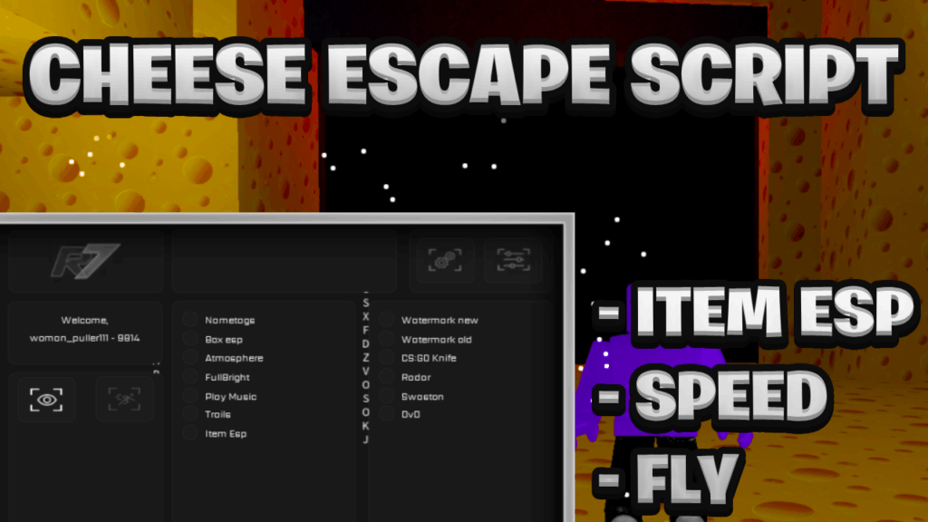 [NEW OP] Cheese Escape Keyless Script Pastebin – (ROBLOX) *Item ESP* Exploit