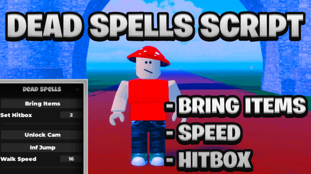 [NEW OP] Dead Spells Script Pastebin – (ROBLOX) *Bring Items & Hitbox* Exploit
