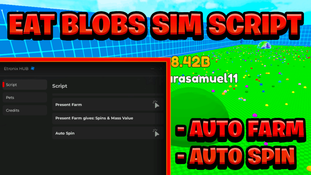 [NEW OP] Eat Blobs Simulator Script Pastebin – (ROBLOX) *Auto Farm* Exploit