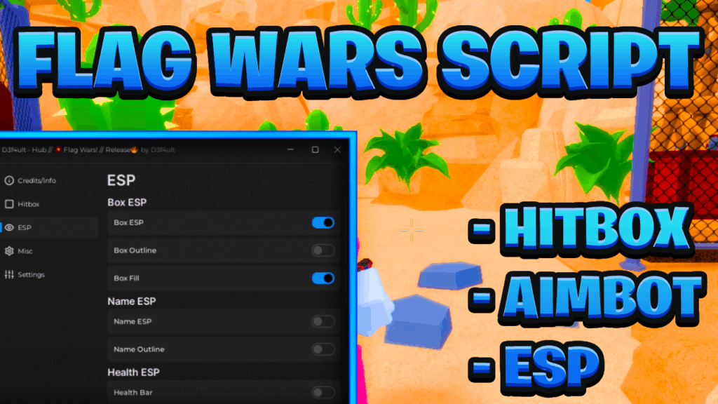 [NEW BEST] Flag Wars Script Pastebin – (ROBLOX) *Aimbot, Hitbox Extender & More*