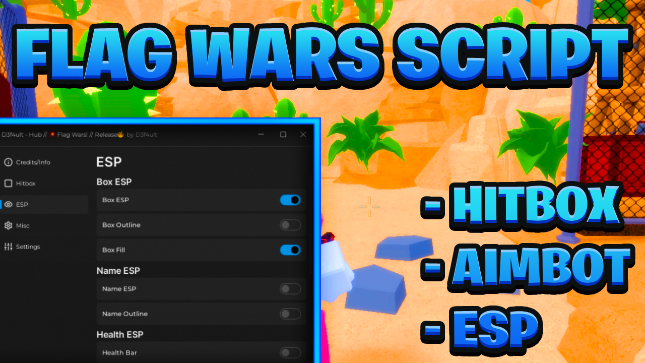 [NEW BEST] Flag Wars Script Pastebin – (ROBLOX) *Aimbot, Hitbox Extender & More*