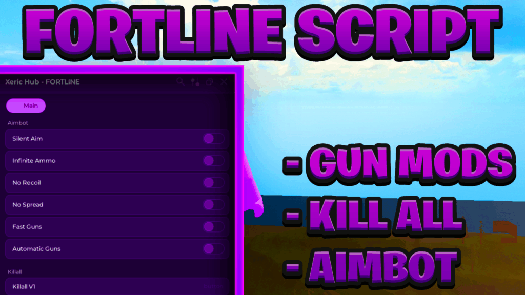[BEST NEW] Fortline Keyless Script Pastebin – (ROBLOX) *Kill All & Aimbot* Exploit