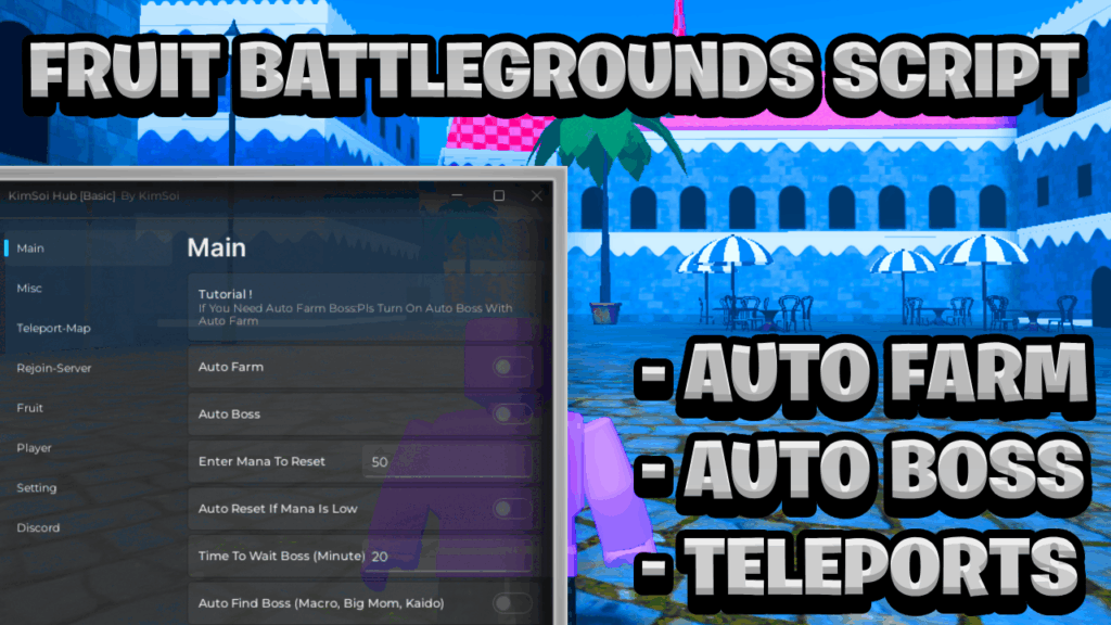 [NEW BEST] Fruit Battlegrounds Keyless Script Pastebin – (ROBLOX) *Auto Farm*