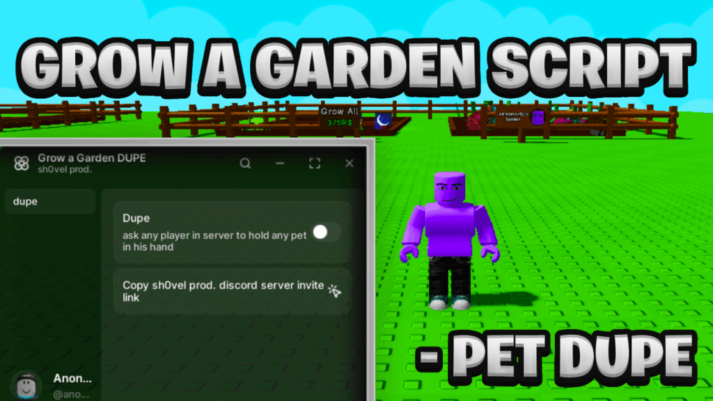 [BEST NEW] Grow A Garden Keyless Script Pastebin – (ROBLOX) *Infinite Money & Dupe*