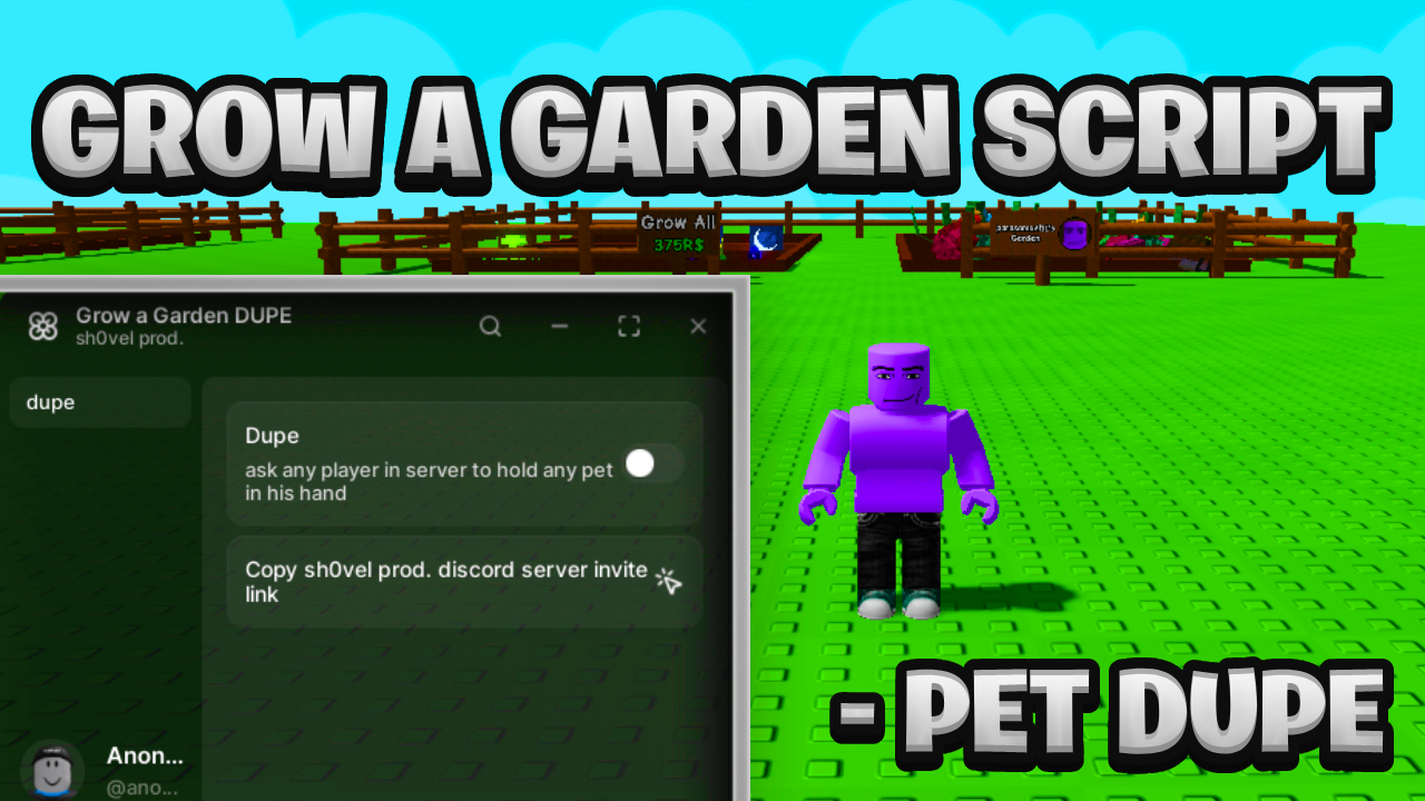 [BEST NEW] Grow A Garden Keyless Script Pastebin – (ROBLOX) *Infinite Money & Dupe*