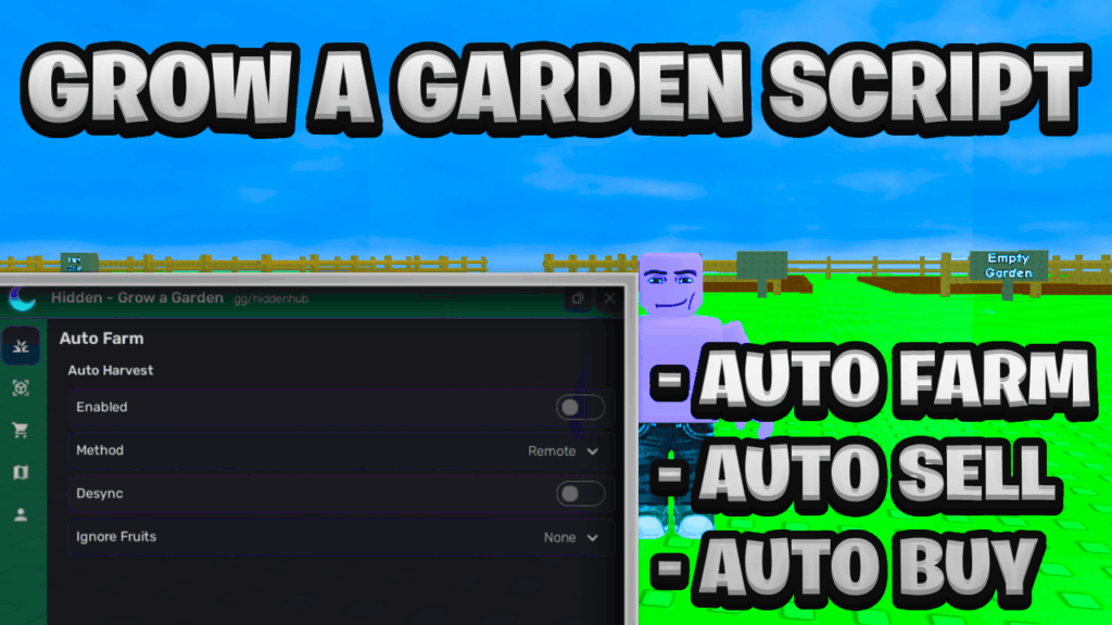 [NEW BEST] Grow A Garden Keyless Script Pastebin – (ROBLOX) *Auto Farm* Exploit