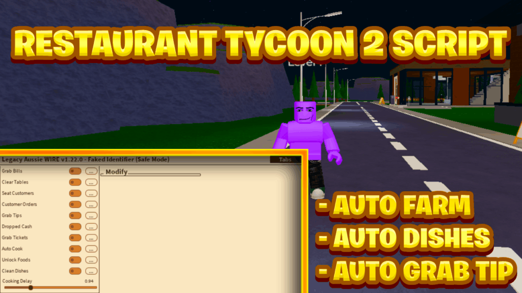 [NEW BEST] Restaurant Tycoon 2 Script Pastebin – (ROBLOX) *Auto Farm* Exploit