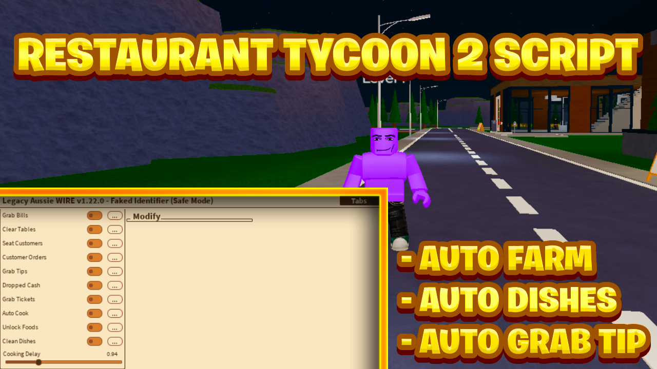 [NEW BEST] Restaurant Tycoon 2 Script Pastebin – (ROBLOX) *Auto Farm* Exploit