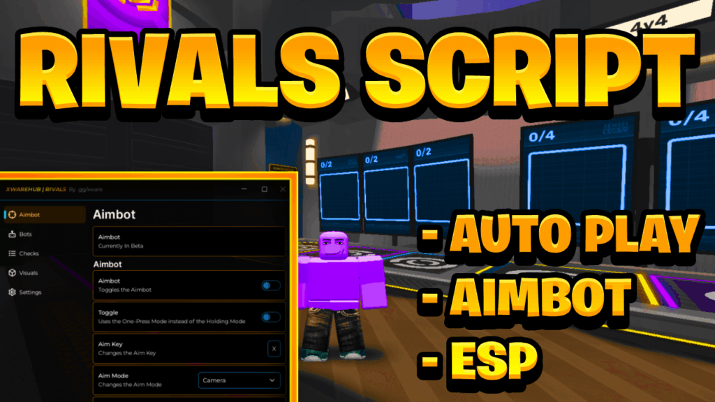 [NEW BEST] Rivals Script Pastebin – (ROBLOX) *Auto Play, Aimbot & ESP* Exploit