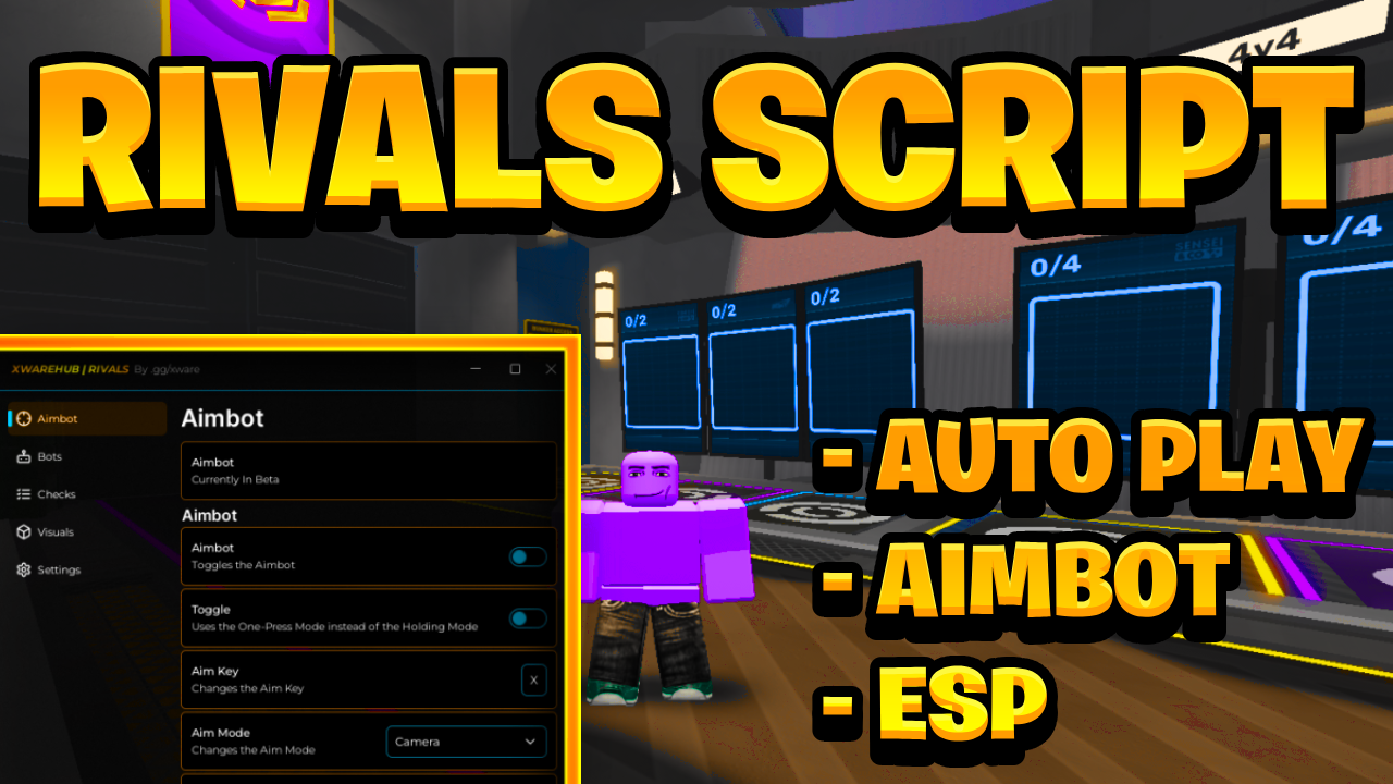 [NEW BEST] Rivals Script Pastebin – (ROBLOX) *Auto Play, Aimbot & ESP* Exploit
