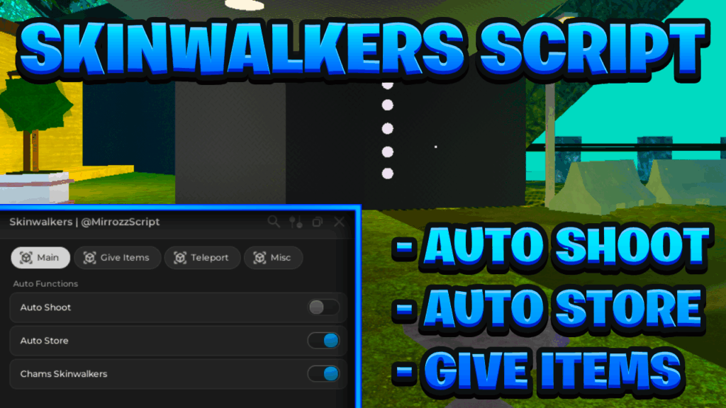 [NEW OP] Skinwalkers Keyless Script Pastebin – (ROBLOX) *Auto Farm & Give Items*