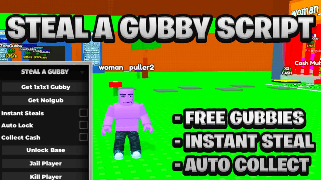 [NEW OP] Steal A Gubby Script Pastebin – (ROBLOX) *Free Gubbies & Auto Collect*
