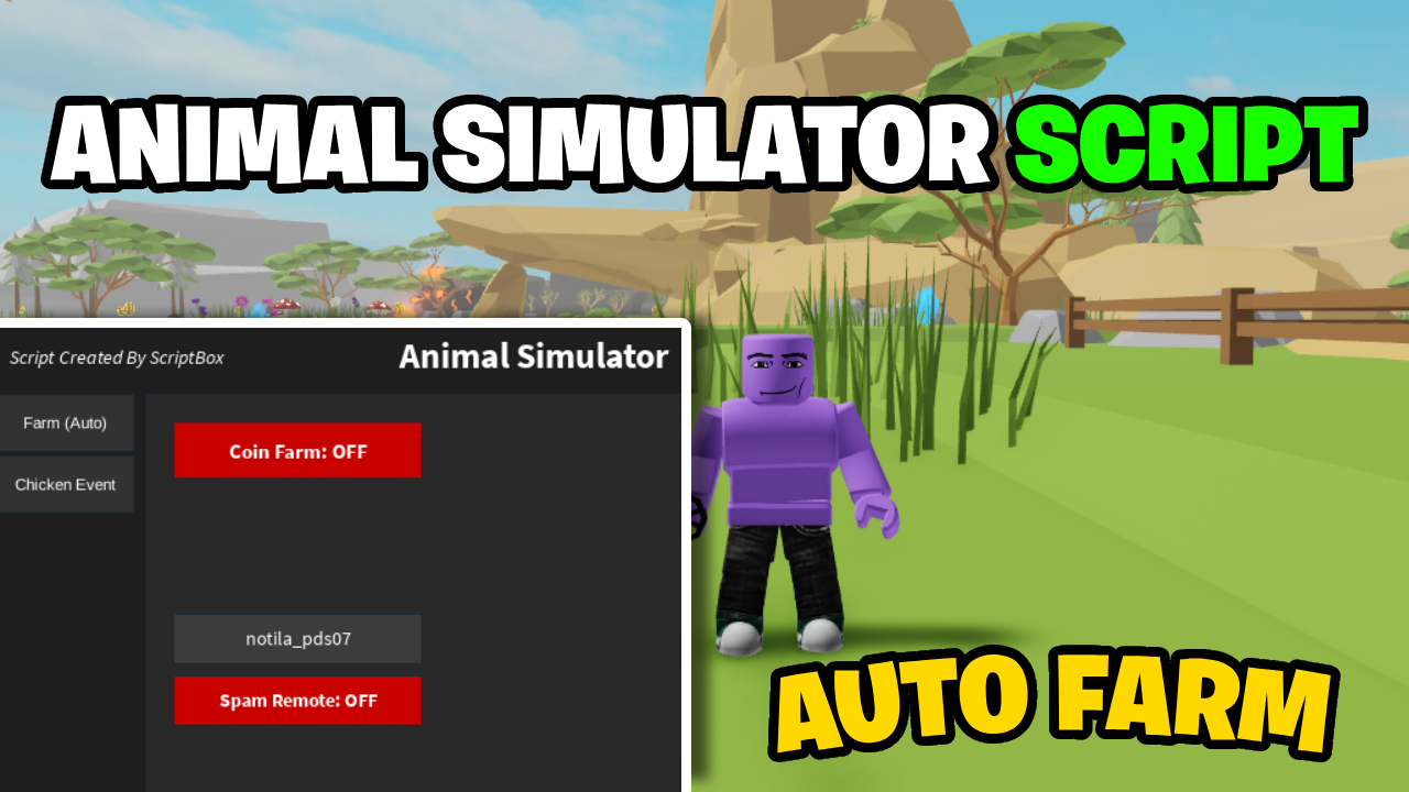 [BEST💎] Animal Simulator Script – *Auto Farm* Pastebin ROBLOX (NO KEY!)
